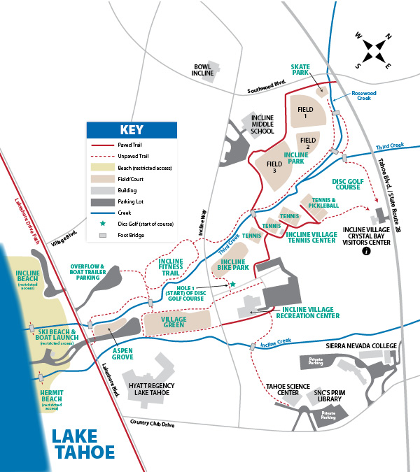 Parks & Rec Facilities Map | Incline Village General Improvement ...